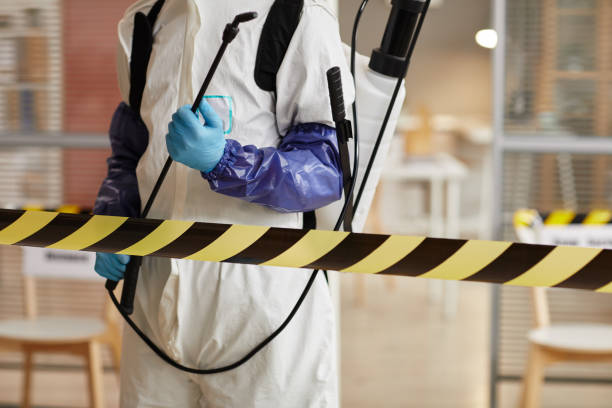 Professional Biohazard technician working in Dover, TN
